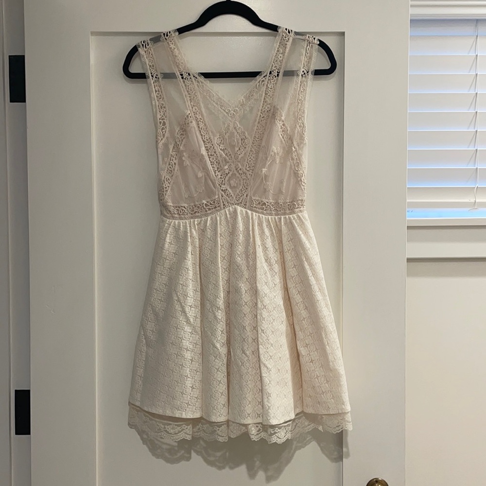 Free People White Dress